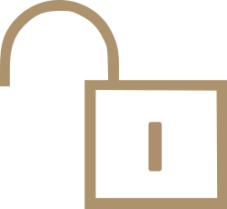 Icon-image-of-unlocked-lock-in-Talash-gold